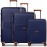 Eco Edition 02 4 wielen Kofferset 3-delig met uitbreidingsplooi variant navy Eco Edition 02 4 wielen Kofferset 3-delig met uitbreidingsplooi variant navy