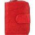  Basic Portemonnee RFID Leer 9 cm variant red