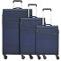  Travel Line 9004 4-Wiel Kofferset 3st. variant blau