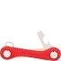 Leder Sleutelmanager Leder 1-12 toetsen variant nubuk red Leder Sleutelmanager Leder 1-12 toetsen variant nubuk red