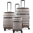  Corium 4-wiel kofferset 3 stuks. variant rose