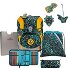  ErgoFlex Tiny Schooltas set 6-delig variant Dino Time