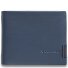  Monaco Portemonnee RFID-bescherming Leer 9.5 cm variant denim