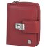  Sponsachtig portefeuille leer 9,5 cm variant red