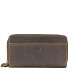 Vintage portemonnee leer 20 cm variant braun Vintage portemonnee leer 20 cm variant braun
