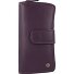  Sponsachtig portefeuille leer 9,5 cm variant purple