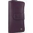 Sponsachtig portefeuille leer 9,5 cm variant purple Sponsachtig portefeuille leer 9,5 cm variant purple