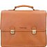  Nature aktetas RFID Leer 40 cm Laptopcompartiment variant braun