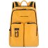 Harper Rugzak RFID Leer 40 cm Laptopcompartiment variant yellow