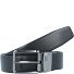 Omkeerbare riem leer variant black-darkbrown | 100 cm Omkeerbare riem leer variant black-darkbrown | 100 cm