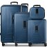 Essentials 14 4-wiel kofferset + beautycase 4 stuks met stretchvouw variant dark blue metallic