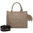  Eco Square Handtas 26 cm variant mud