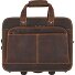 Vintage 2 wielen Bedrijfswagen 33 cm Laptop compartiment variant braun Vintage 2 wielen Bedrijfswagen 33 cm Laptop compartiment variant braun