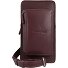  Natuur Zacht Mobiel Tasje Portemonnee Leer 11 cm variant bordeaux