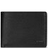 Leather Essentials QF portemonnee RFID leer 12 cm uitklapbaar met ritsvak variant all black Leather Essentials QF portemonnee RFID leer 12 cm uitklapbaar met ritsvak variant all black