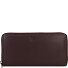  Donna Giulia Portemonnee Leer 20 cm variant dunkelbraun