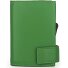 SecWal 1 Creditcard etui Portemonnee RFID Leer 9 cm variant grün SecWal 1 Creditcard etui Portemonnee RFID Leer 9 cm variant grün