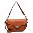  Mimma Schoudertas Leer 28 cm variant cognac