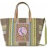  Stripes Shopper Tas 28 cm variant woodbine