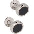 Manchetknopen Messing 2 cm variant black Manchetknopen Messing 2 cm variant black