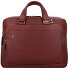  Zwarte vierkante aktetas Leer 40 cm Laptopcompartiment variant cuoio tabacco