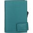  SecWal 2 Creditcard etui Portemonnee RFID Leer 9 cm variant türkis