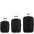  Orbit 2 wielen Kofferset 3-delig met uitbreidingsplooi variant Black