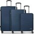 Dallas 3.0 4-wiel kofferset 3-delig met stretch plooi variant dark blue Dallas 3.0 4-wiel kofferset 3-delig met stretch plooi variant dark blue