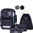Ergolite Schooltas set 8-delig variant black grey Ergolite Schooltas set 8-delig variant black grey