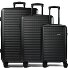  Grand Canaria Koffer 4 wielen set 3pc. met dubbele wielen variant schwarz