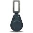  Keyring Sleutelhanger Leer 10 cm variant blue