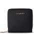  Bologna leer portemonnee met rits rondom, medium, 10 cm variant black
