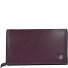  Sponsachtig portefeuille leer 15,5 cm variant bordeaux