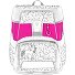  Neon reflector hoes 10 cm variant pink
