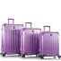 Xtrak 4 wielen Kofferset 3-delig met uitbreidingsplooi variant lavender Xtrak 4 wielen Kofferset 3-delig met uitbreidingsplooi variant lavender