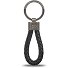  Keyring Sleutelhanger Leer 10 cm variant black