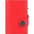  Click & Slide creditcard etui RFID leer 6,5 cm variant coral-red