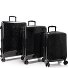  Elite Fashion 4 wielen Kofferset 3-delig met uitbreidingsplooi variant black leopard