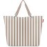  Shopper Tas Xl 68 cm variant summerstripes coffee