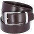  Zakelijke riem leer variant ebony | 105 cm