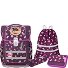  Ergo Compacto Schooltas set 5-delig variant Ruby