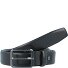  Zeus Riem Leer variant black | 105 cm