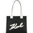 Skuare Shopper Tas 32 cm variant black-white Skuare Shopper Tas 32 cm variant black-white