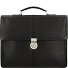 Bergamo aktetas leer 38 cm Laptop compartiment variant schwarz  Bergamo aktetas leer 38 cm Laptop compartiment variant schwarz