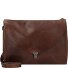  Fold Schoudertas Leer 24 cm variant braun