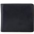 Portemonnee RFID Leer 12 cm variant black/blue Portemonnee RFID Leer 12 cm variant black/blue