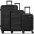  Essentials 16 3-SET 4 wielen Kofferset 3-delig variant black