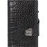  Click & Slide Creditcardetui Portemonnee RFID Leer 6,5 cm variant black-black