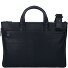  Zwarte vierkante aktetas Leer 42 cm Laptopvak variant nero