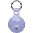  Carrara Sleutelhanger Leer 5 cm variant lavendel
